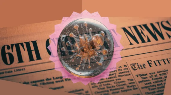 6th Circuit BioZorb News headline featuring a bio-absorbable breast tissue marker